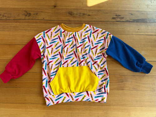4T Oversized sweatshirt (new)