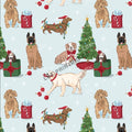 Christmas dogs