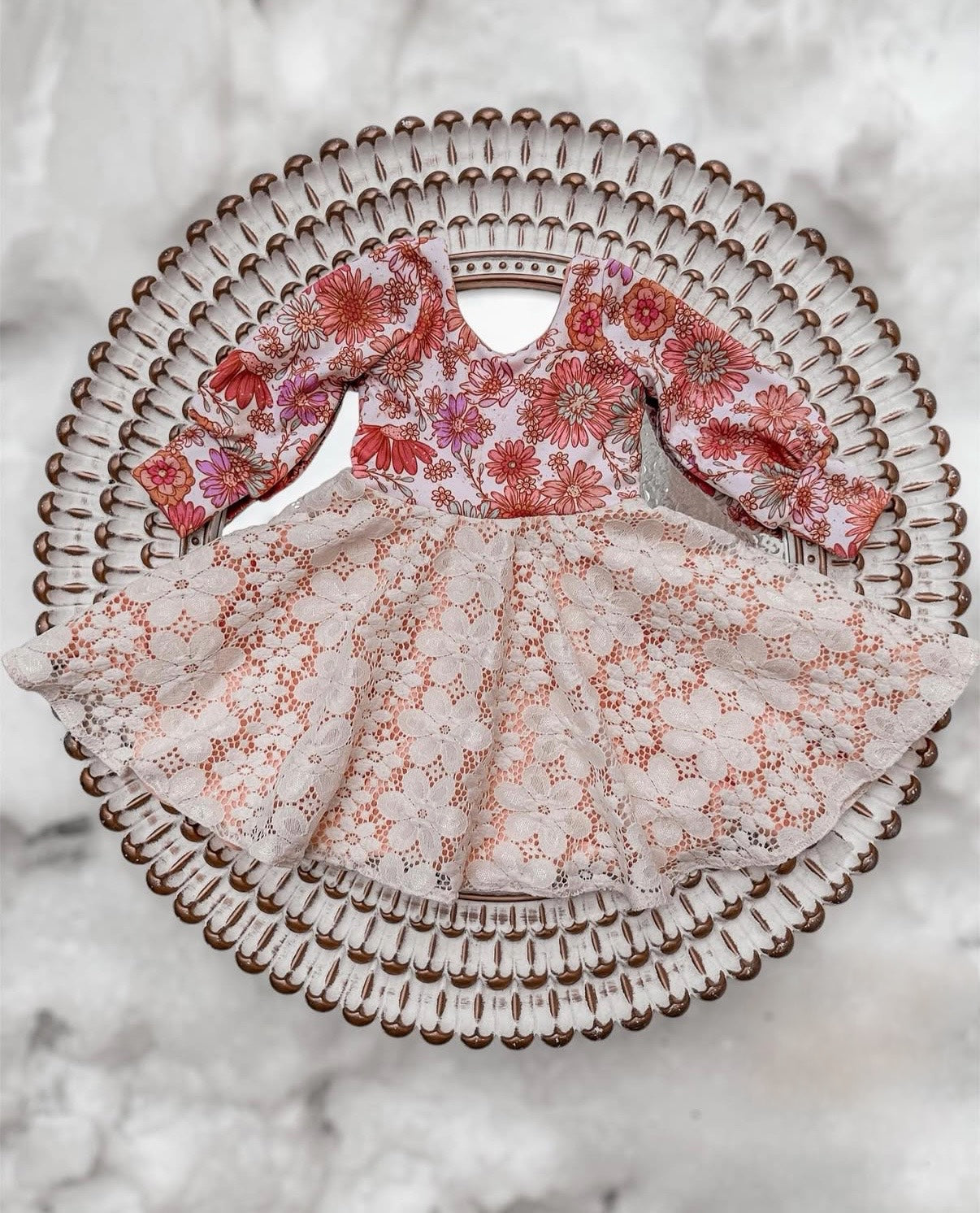 Brielle long sleeve dress