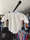 3/6 sherpa romper (preloved)